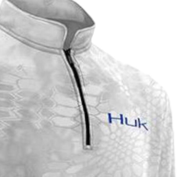 The Huk Kryptek Icon 1/4 Zip Shirt is part of the Kryptek Series Hoodie Size S - Picture 2 of 5